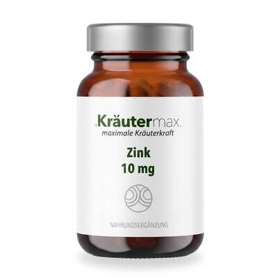 Sie sehen eine Packung Zink 10 mg Kapseln 120 Stück, Produktbild: 01 Zink 10 mg Kapseln 120 Stück, A-Nr.: 6130086 - 01
