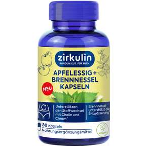 Zirkulin Apfelessig+Brennessel KPS 80ST, A-Nr.: 6142244 - 01