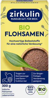 ZIRKULIN Bio Flohsamen KERN 300G, A-Nr.: 6142215 - 01