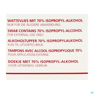 Sie sehen eine Packung Alkoholtupfer Alkotip/70% Isoprop. 60x 28mm Einz Verp 250+10stk G6 02 260st, Produktbild: 06 Alkoholtupfer Alkotip/70% Isoprop. 60x 28mm Einz Verp 250+10stk G6 02 260st, A-Nr.: 5592784 - 06