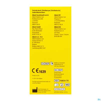 Sie sehen eine Packung Diagnostika U.zubehoer Freestyle Lanzetten -abbott 200st, Produktbild: 07 Diagnostika U.zubehoer Freestyle Lanzetten -abbott 200st, A-Nr.: 3001106 - 07