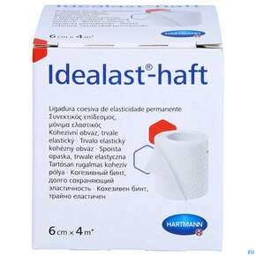 Elastische Binden Idealast/haft Kohaesiv Weiss 4mx 6cm 1st, A-Nr.: 1457500 - 01