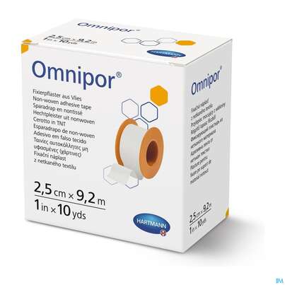 Fixierpflaster Omnipor 9,2mx 2,5cm 1st, A-Nr.: 4582358 - 02