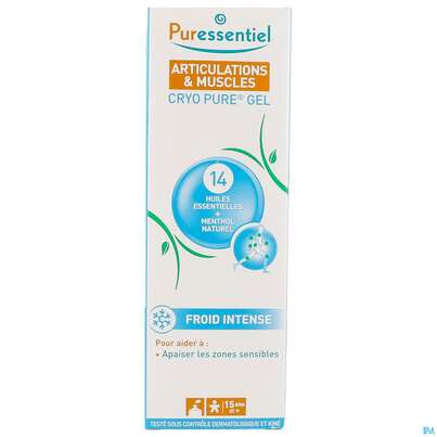 Sie sehen eine Packung Gelenk +muskel Cryo Pure Gel 80ml, Produktbild: 01 Gelenk +muskel Cryo Pure Gel 80ml, A-Nr.: 5613440 - 01