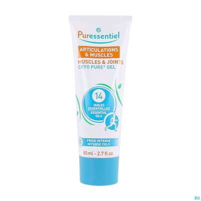 Sie sehen eine Packung Gelenk +muskel Cryo Pure Gel 80ml, Produktbild: 04 Gelenk +muskel Cryo Pure Gel 80ml, A-Nr.: 5613440 - 04