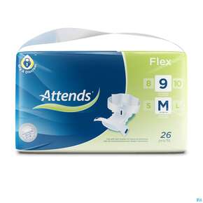 Inkontinenz Attends Slip Flex M 9 104st, A-Nr.: 4271569 - 01