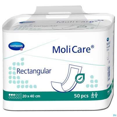 Inkontinenz Molicare Rectangular 3 Tropfen 20x40cm 50st, A-Nr.: 4522221 - 02