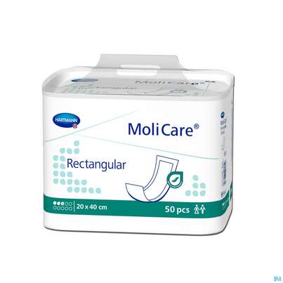 Inkontinenz Molicare Rectangular 3 Tropfen 20x40cm 50st, A-Nr.: 4522221 - 03