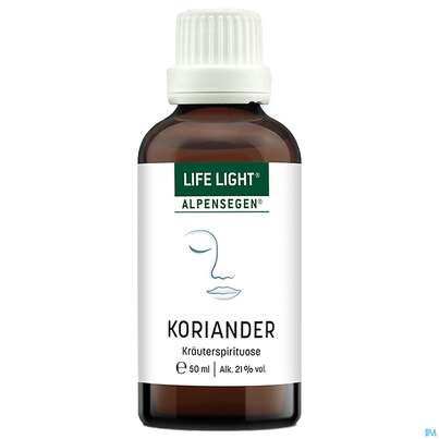 Koriander Kraeuterdestillat Life Light Alpensegen 50ml, A-Nr.: 2386558 - 01