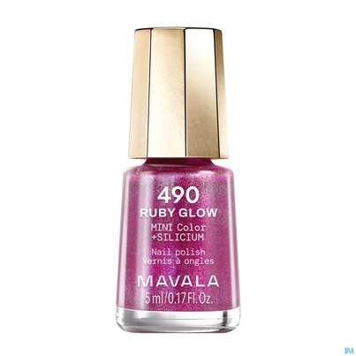 Sie sehen eine Packung Mavala Nagellack Reverie +si 490 Ruby Glow 5ml, Produktbild: 02 Mavala Nagellack Reverie +si 490 Ruby Glow 5ml, A-Nr.: 6006156 - 02