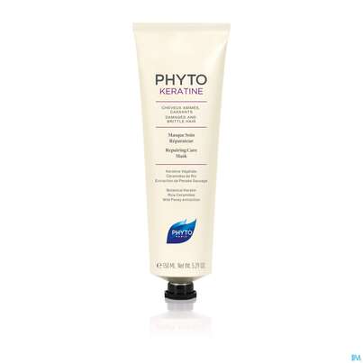 Sie sehen eine Packung Phyto Keratine Maske Strapaziertes Haar 150ml, Produktbild: 05 Phyto Keratine Maske Strapaziertes Haar 150ml, A-Nr.: 5267452 - 05