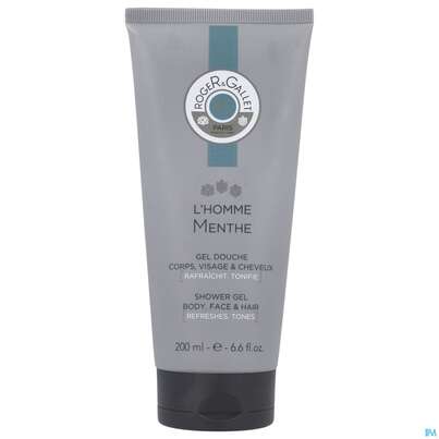 Roger &amp; Gallet Homme Maenner Duschgel Menthe 200ml, A-Nr.: 5448751 - 01