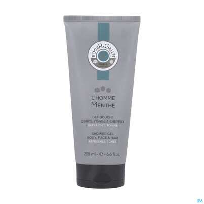 Roger &amp; Gallet Homme Maenner Duschgel Menthe 200ml, A-Nr.: 5448751 - 02