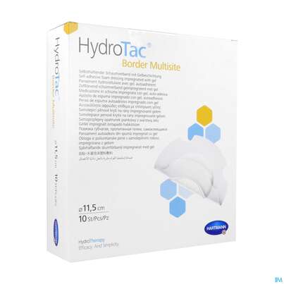 Schaumverband Hydrotac Border Multisite 11,5cm 10st, A-Nr.: 5310509 - 02