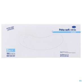 Untersuchungshandschuhe Peha/soft/puderfrei Nitrile Guard S 100st, A-Nr.: 3462706 - 01