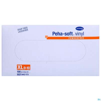 Untersuchungshandschuhe Peha/soft/puderfrei Vinyl Unsteril Extragross Xl 94217 100st, A-Nr.: 3462741 - 02