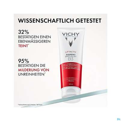 Sie sehen eine Packung Vichy Liftactiv Specialist B3 Reinigungsgel 125ml, Produktbild: 06 Vichy Liftactiv Specialist B3 Reinigungsgel 125ml, A-Nr.: 5956513 - 06