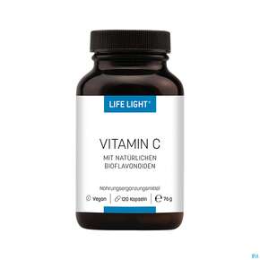 Vitamin C +bioflavonoide Kapseln Life Light 120st, A-Nr.: 3130140 - 01