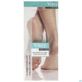 Vitry 10 Nachfüllklingen Hornhaut 10pcs, A-Nr.: 4633601 - 01