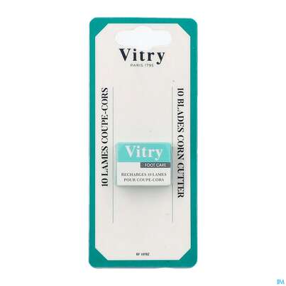 Vitry 10 Nachfüllklingen Hornhaut 10pcs, A-Nr.: 4633601 - 02