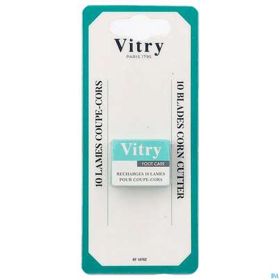 Vitry 10 Nachfüllklingen Hornhaut 10pcs, A-Nr.: 4633601 - 03
