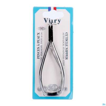 Sie sehen eine Packung Vitry Nagelhautzange 12cm + Schliessung 1pc, Produktbild: 01 Vitry Nagelhautzange 12cm + Schliessung 1pc, A-Nr.: 4627776 - 01