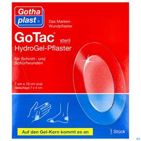 Wundpflaster Gotac Hydrogel-pflaster Steril 7x 10cm 1st, A-Nr.: 4241597 - 01