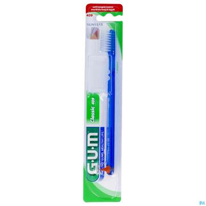 Zahnbuersten Gum Classic Kompakt Weich +gummikegel 409 1st, A-Nr.: 3115525 - 03