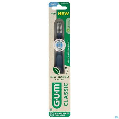 Zahnbuersten Gum Classic Kompakt Weich +gummikegel 409 1st, A-Nr.: 3115525 - 06