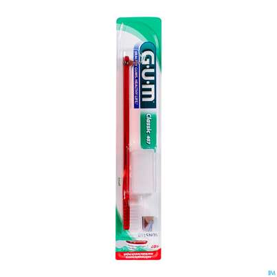 Zahnbuersten Gum Classic Soft Kurz 407 1st, A-Nr.: 3115519 - 02