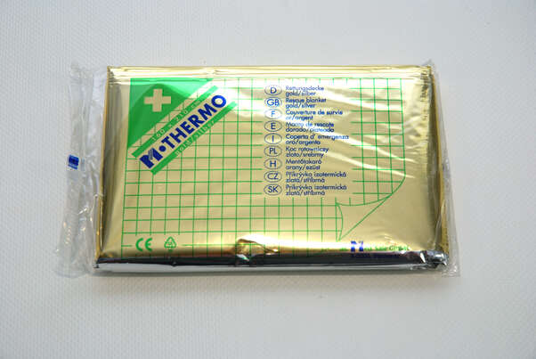 Rettungsdecke silber/gold, A-Nr.: 4894514 - 02