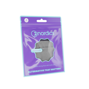 Nordics Öko Zahnseide-Sticks mit Zahnstocher, A-Nr.: 5799597 - 01