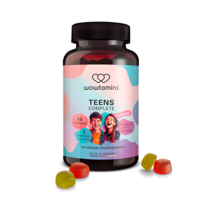 wowtamins TEENS COMPLETE zuckerfrei Fruchtgummis, A-Nr.: 5770412 - 01