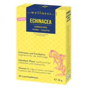 Wellness ECHINACEA + ISLÄNDISCH MOOS + VITAMIN C + EUCALYPTUS, A-Nr.: 4597006 - 01