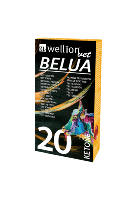 WELLVET820KET-20 WellionVet BELUA Ketonteststreifen für Kühe, 20 Stück, A-Nr.: 4393261 - 01