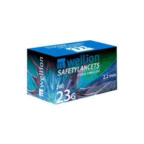 Wellion SafetyLancets 23G, A-Nr.: 4041119 - 01