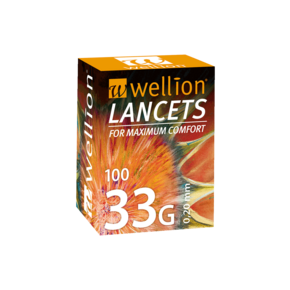 Wellion 33G Lanzetten, 100 Stk., A-Nr.: 3387502 - 01