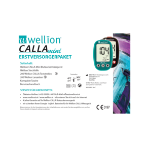 WELL905M Wellion CALLA Mini EVP mg/dl, A-Nr.: 4238891 - 01