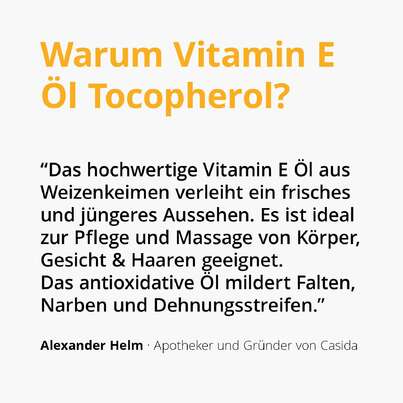 Vitamin E Öl Tocopherol, A-Nr.: 4545972 - 02