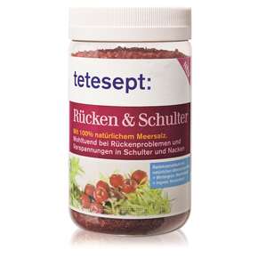 tetesept Gesundheits-Meersalz Rücken &amp;amp; Schulter, A-Nr.: 3866958 - 01