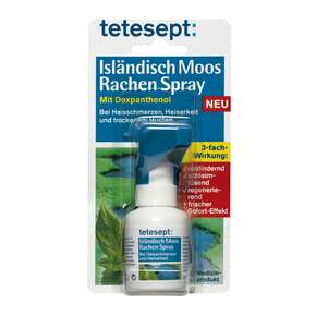 tetesept Hals &amp;amp; Rachenspray Isländisch Moos, A-Nr.: 4056983 - 01