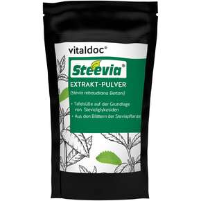 vitaldoc® Steevia EXTRAKT-PULVER Nachfüllbeutel, A-Nr.: 5619750 - 01