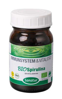 Sanatur Spirulina Tabletten BIO 400mg, A-Nr.: 4258215 - 01