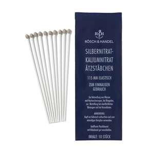 SILBERNITRAT Ätzstäbchen 50% 10x115mm elastisch, A-Nr.: 1304653 - 01