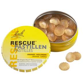 RESCUE® Pastillen Orange-Holunder, A-Nr.: 5323191 - 01