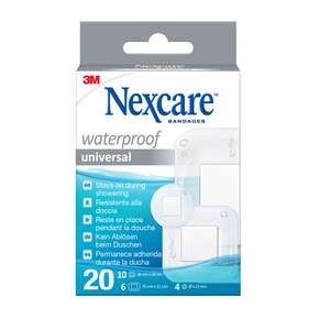 Nexcare™ Waterproof Universal Pflaster, assortiert, 20/Packung, A-Nr.: 5680726 - 01