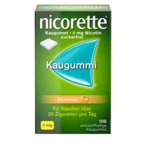 nicorette® Kaugummi freshfruit 4mg, A-Nr.: 3500097 - 01