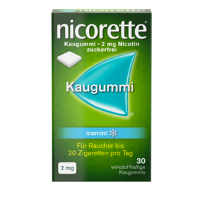 nicorette® Kaugummi icemint 2mg, A-Nr.: 3904222 - 01