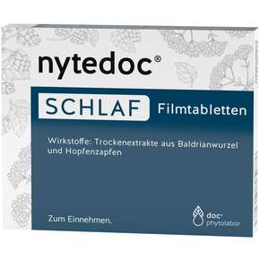 nytedoc® SCHLAF Filmtabletten, A-Nr.: 5506282 - 01