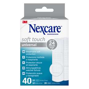 Nexcare™ Soft Touch Universal Pflaster, assortiert, 40/Packung, A-Nr.: 5680703 - 01